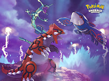 This is Rayquaza, Kyogre and Groudon