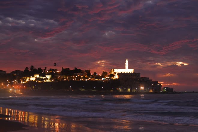 Jaffa de noche