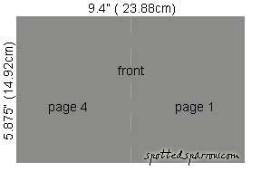 diy wedding program tutorial
