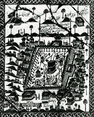 Fig. 40. Representation of the Ka’aba. Ceramics. Egypt