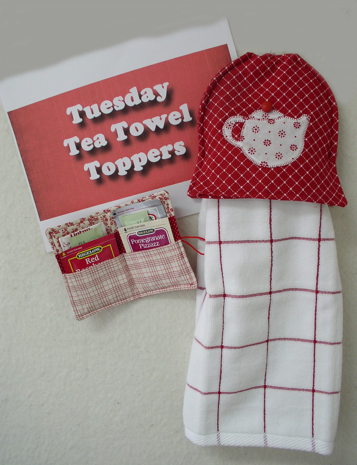 Quilted Inspirations Tuesday Tea Towel Toppers