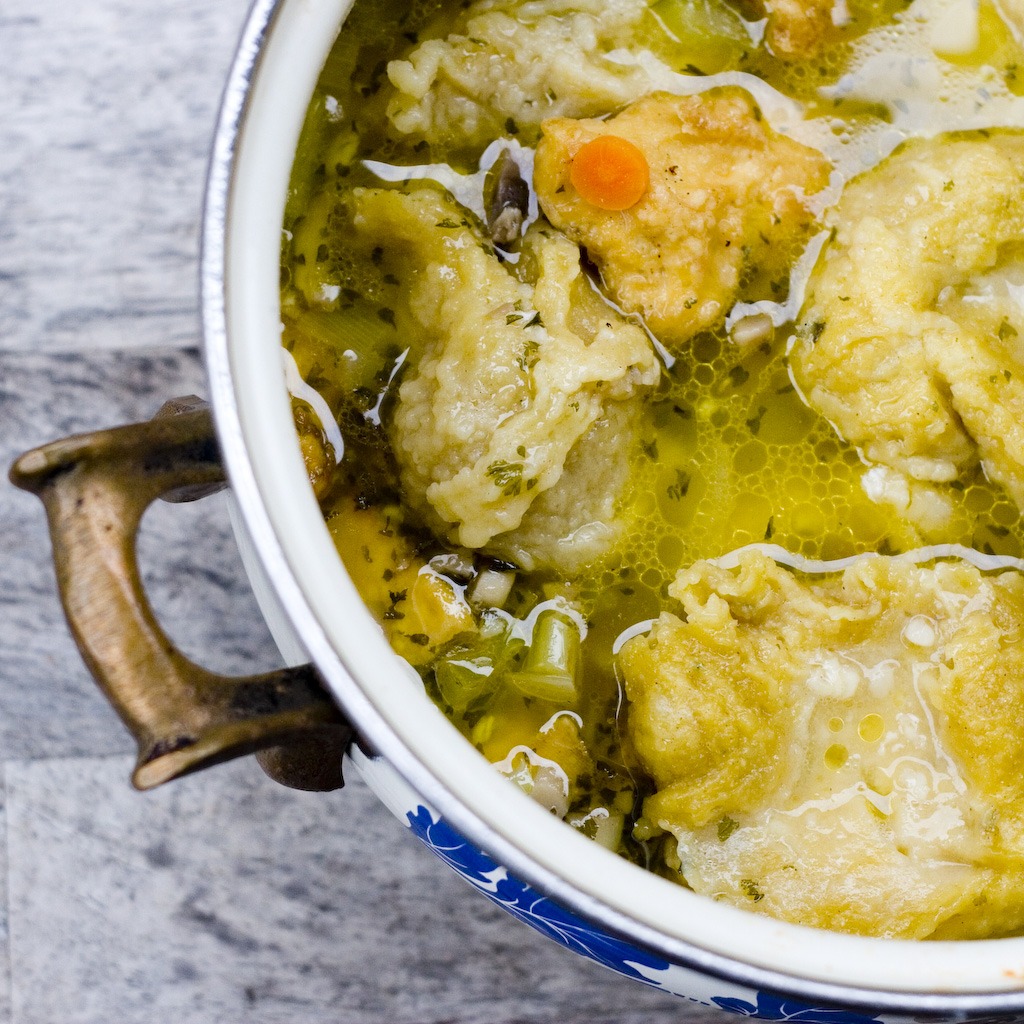 No Face Plate Tofu n' Dumplings