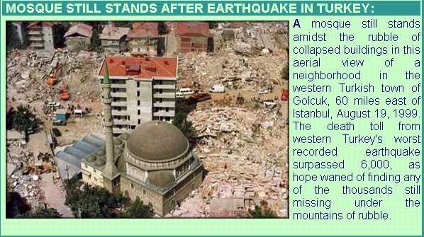 Miracles of ALLAH - earthquake