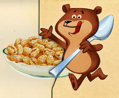 Cartoon SNAP: Sugar Bear Character Design over the years