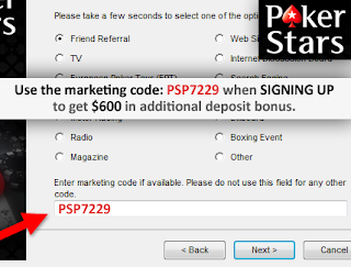 Pokerstars Bonus