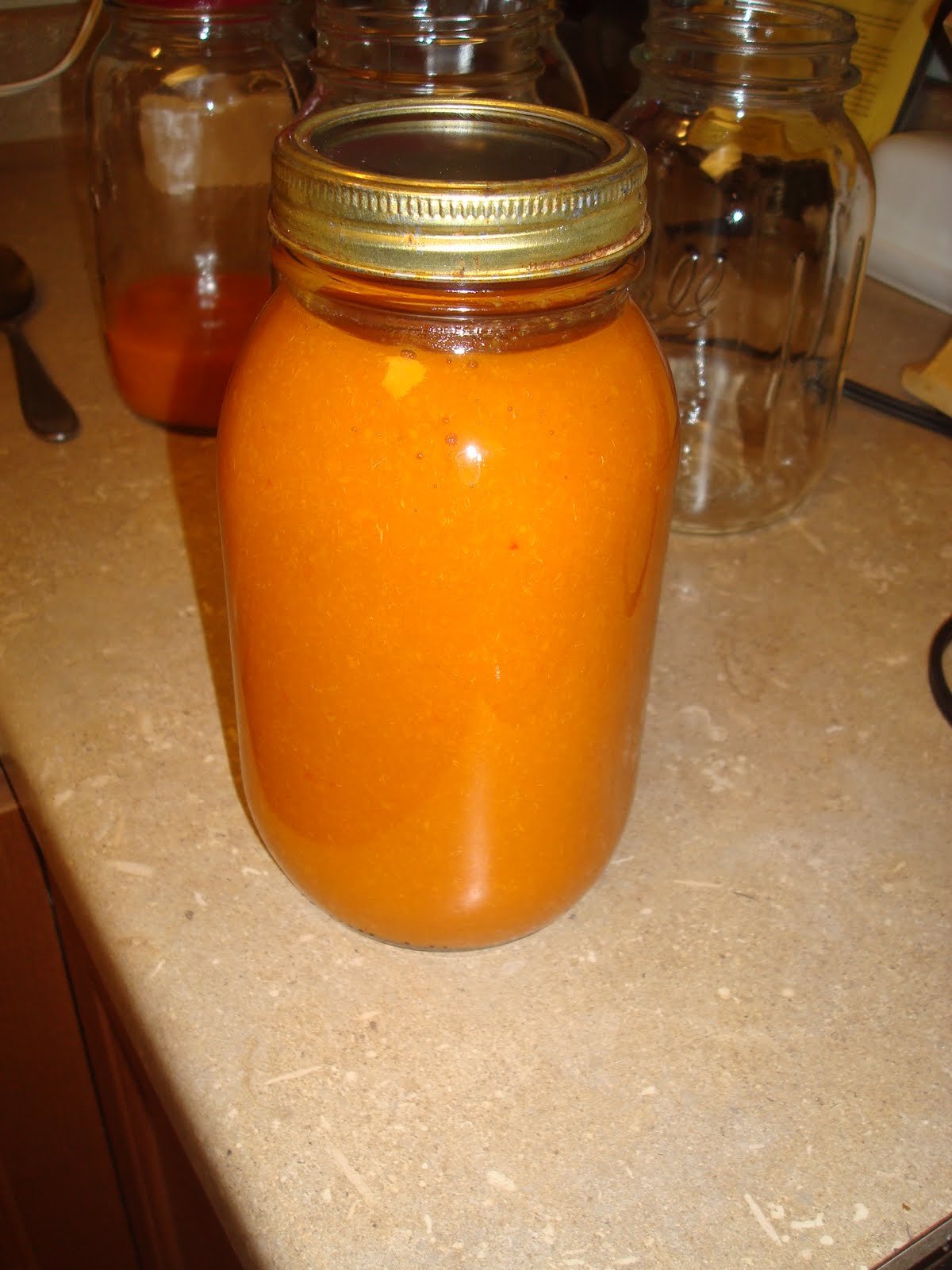 my family prepared Canning Apricot Nectar How To