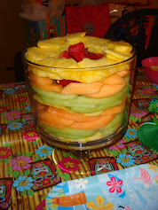 Yummy Fruit Trifle!