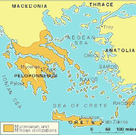Mapa da Antiga Grécia