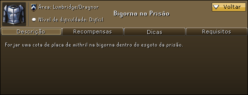 Diário de Tarefas Fáceis da Aldeia dos Videntes - RuneScape 