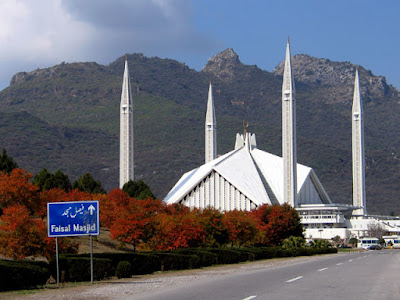 مسجد فيصل في إسلام أباد: Faisal+Masjid,+Islamabad,+Pakistan