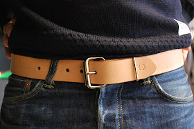 tanner leather belt