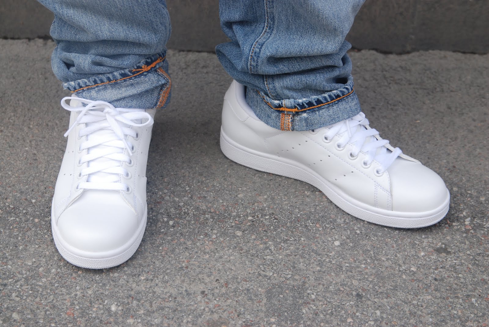 adidas stan smith all white on feet adidas stan smith all white on feet