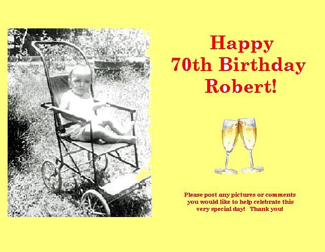 Happy 70th Robert