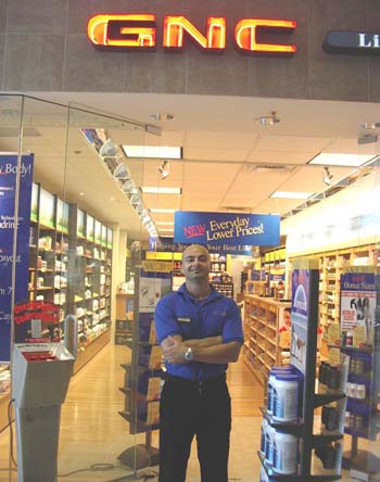 our local GNC with Diane.
