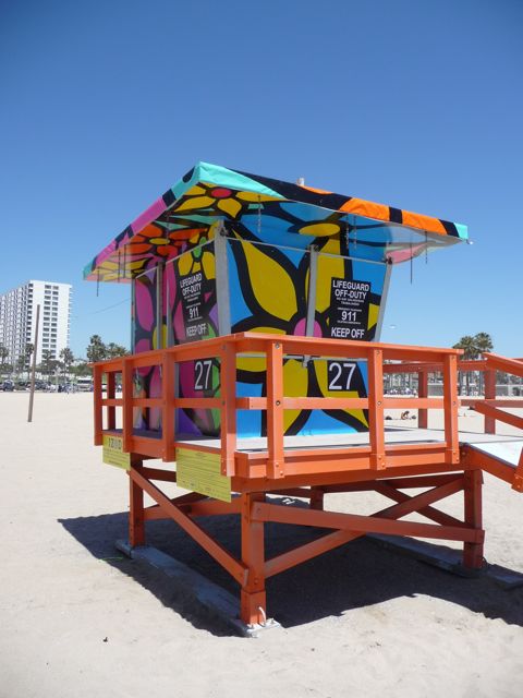 Experiencing Los Angeles: Summer of Color - Lifeguard Towers of Los Angeles