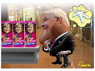 Seema Blogs Germany Polls Funny Caricatures Cartoons Of German Politicians