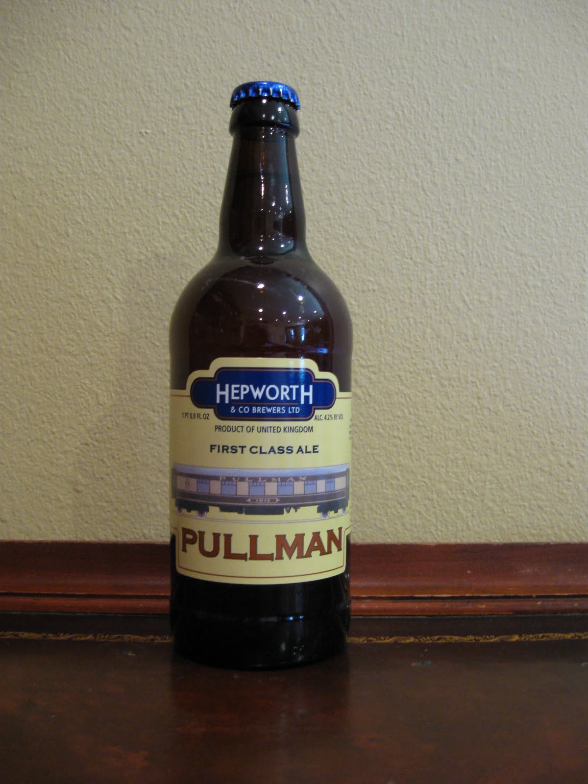Doing Beer Justice Hepworth and Co. Brewers Pullman First Class Ale