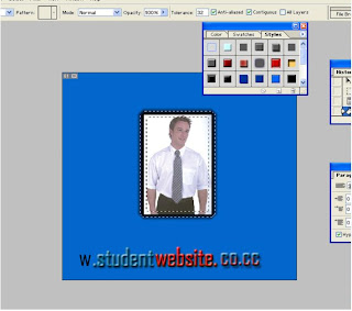 How to create the border for image using Photoshop? How to create the frame for image ?how to edit the image using Photosh
