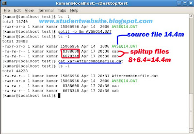 How to split up the file using Linux command | how to perform the large file into separate small file without any software in Linux