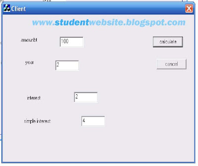 Dynamic Link Library create dynamic link library used to calculate interest with principle, no of years, rate of interest using vc++