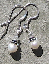 Pearl and Crystal Earrings