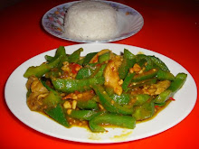Steam Rice With Khmer Green Chillies