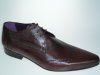 Mens Brown Leather Contemporary Shoes