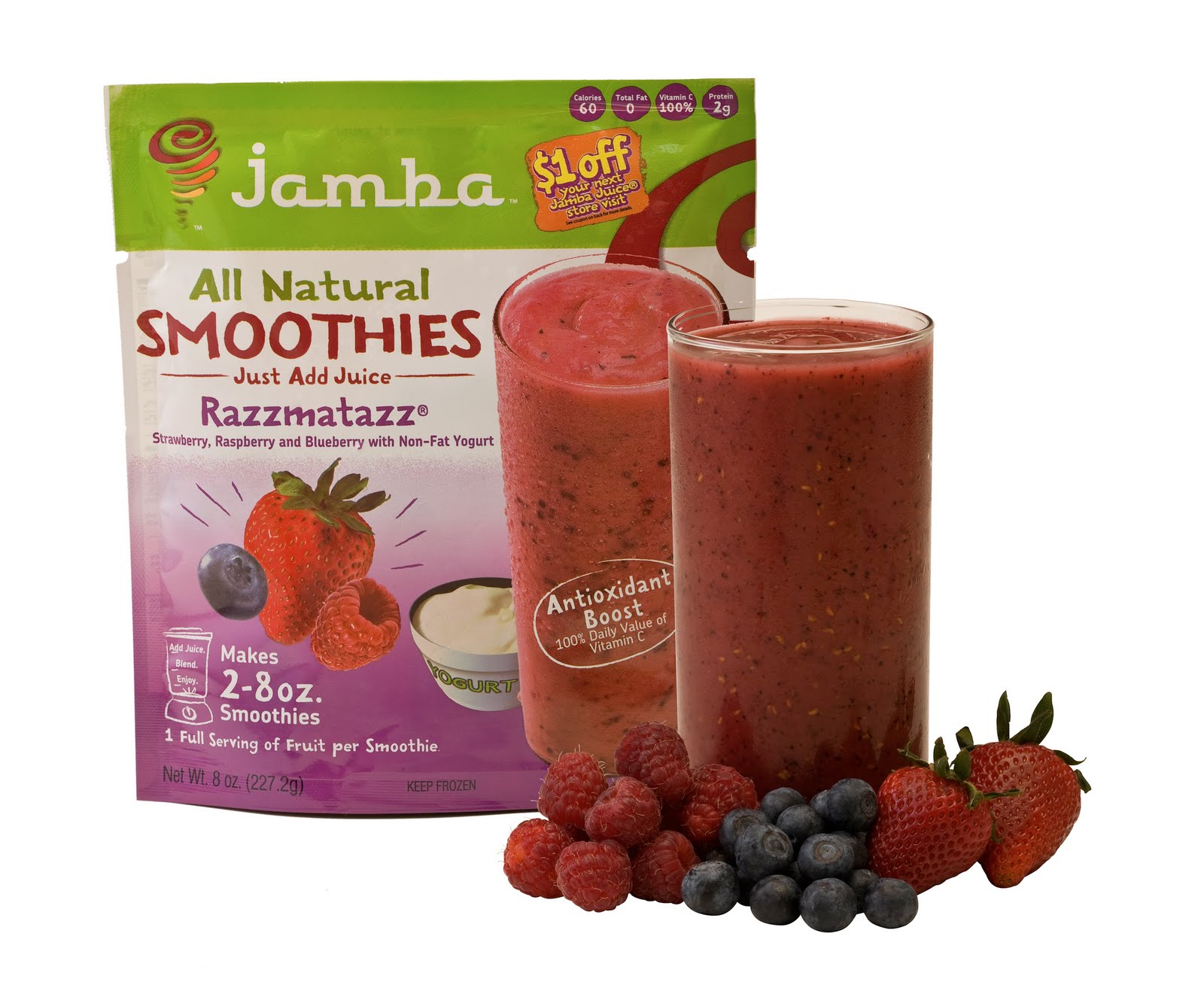 MIH Product Reviews & Giveaways Review Jamba All Natural Smoothies