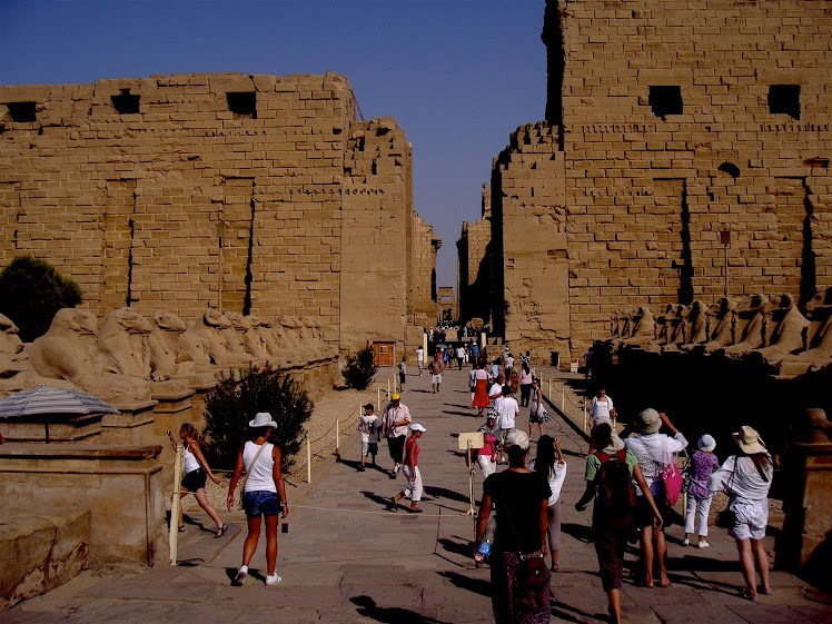 Entrance 2Karnak Temple, Luxor
