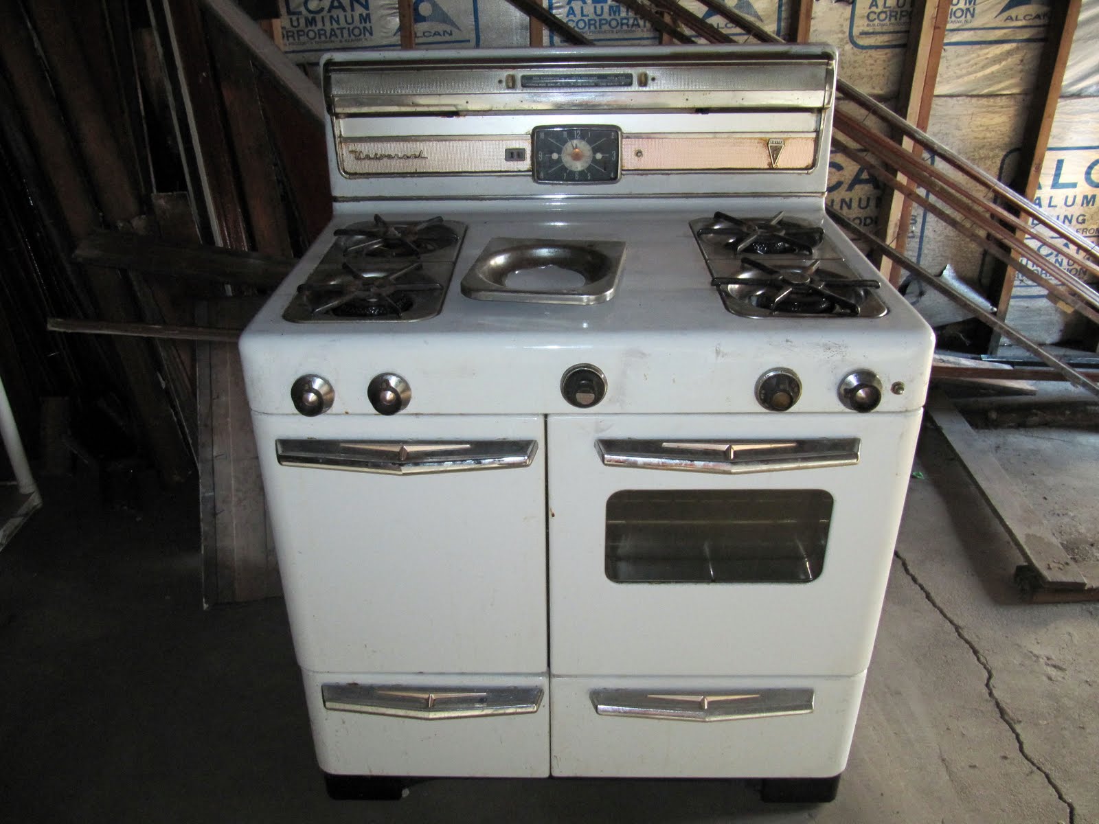 A More Fun Environment Andrew Gets a New/Old Stove