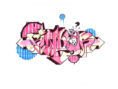 Graffiti alphabet, graffiti letters, alphabet graffiti