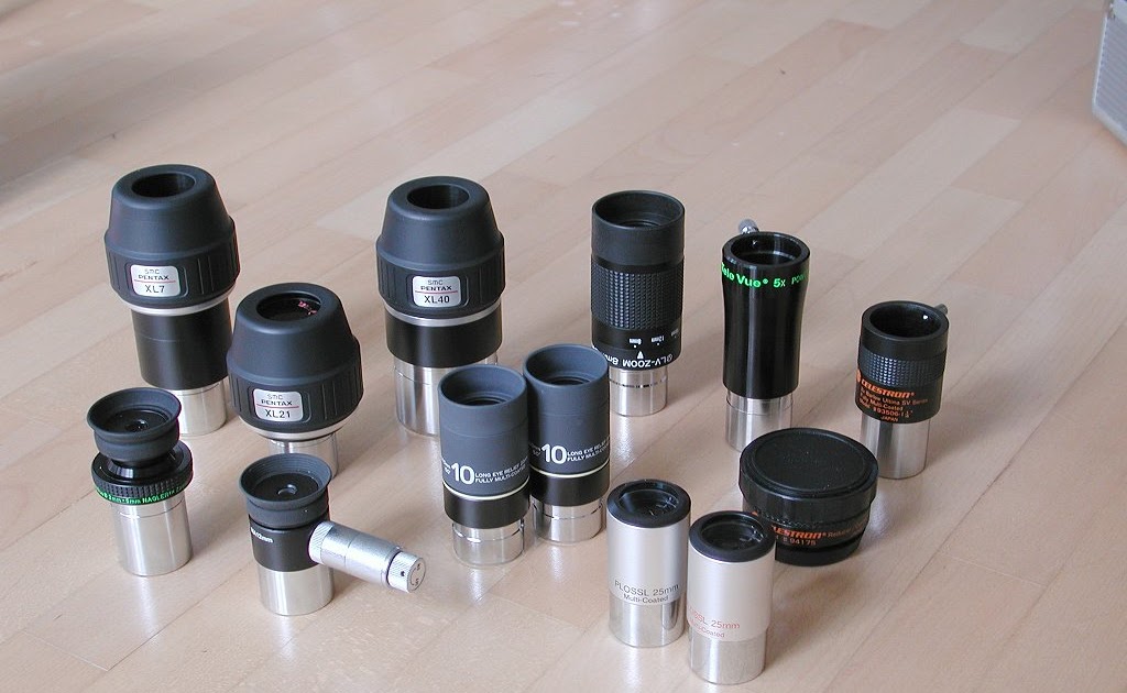 Eyepieces for Telescope Astromic's Backyard