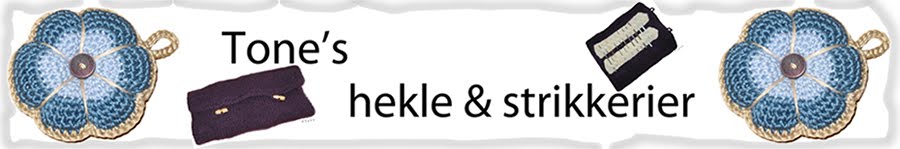 Tone's hekle & strikkerier