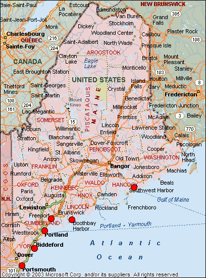 Pdf map Augusta Maine