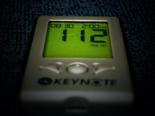 112 on a WaveSense KeyNote Meter