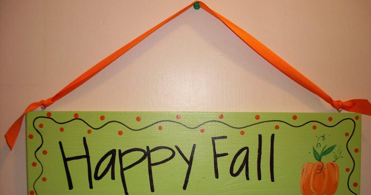 Spotted Creations: New Wooden Door Hangers with Fall Designs