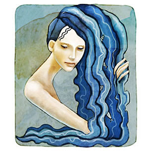 Aquarius women are referred to
