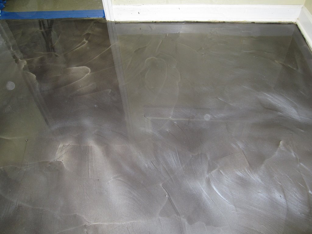 Epo Floors Stainless steel metalic epoxy