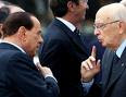 napolitano e berlusconi