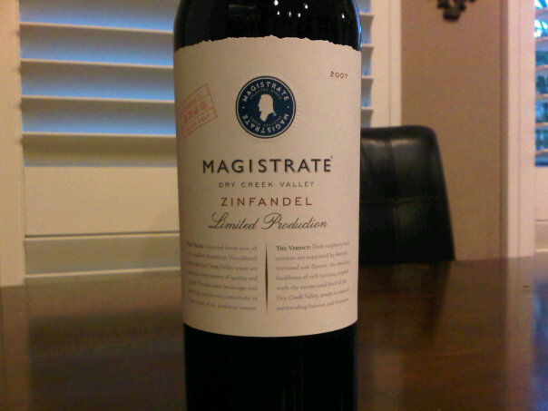 Magistrate Wine 2011