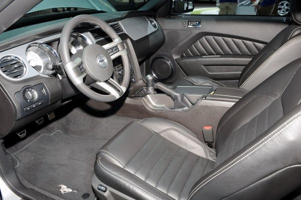 2011 Ford Mustang V6 Interior.