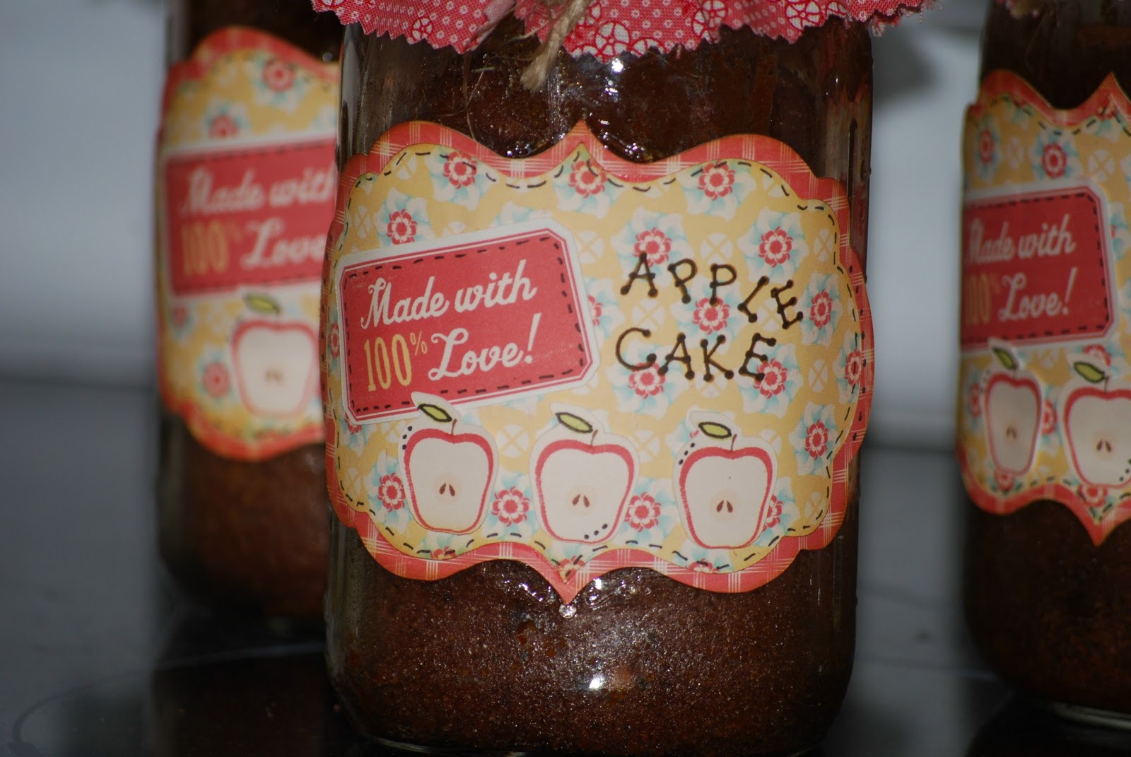 FLIP FLOPS AND POPTARTS Apple Cake in a Jar Recipe 3 and My First