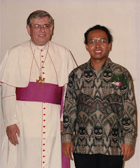 Bersama Dubes Vatican: MGR.PIETRO SAMBI 1996