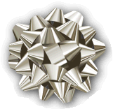Shiny Silver Bow
