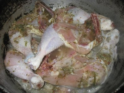 par boil chicken before grilling