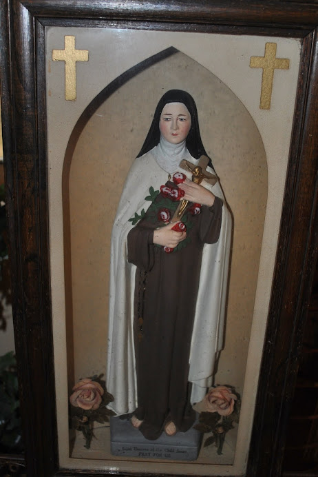 A shrine of St. Theresa
