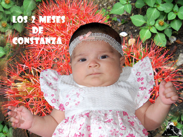 Constanza a los 2 meses...