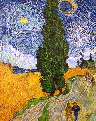 Cielo Stellato Van Gogh Da Colorare