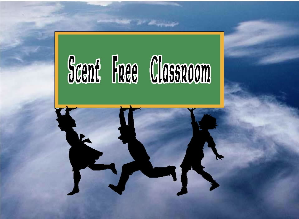 Free Posters and Signs Scent Free Classroom