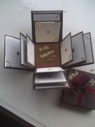 Bursting box for valentines day